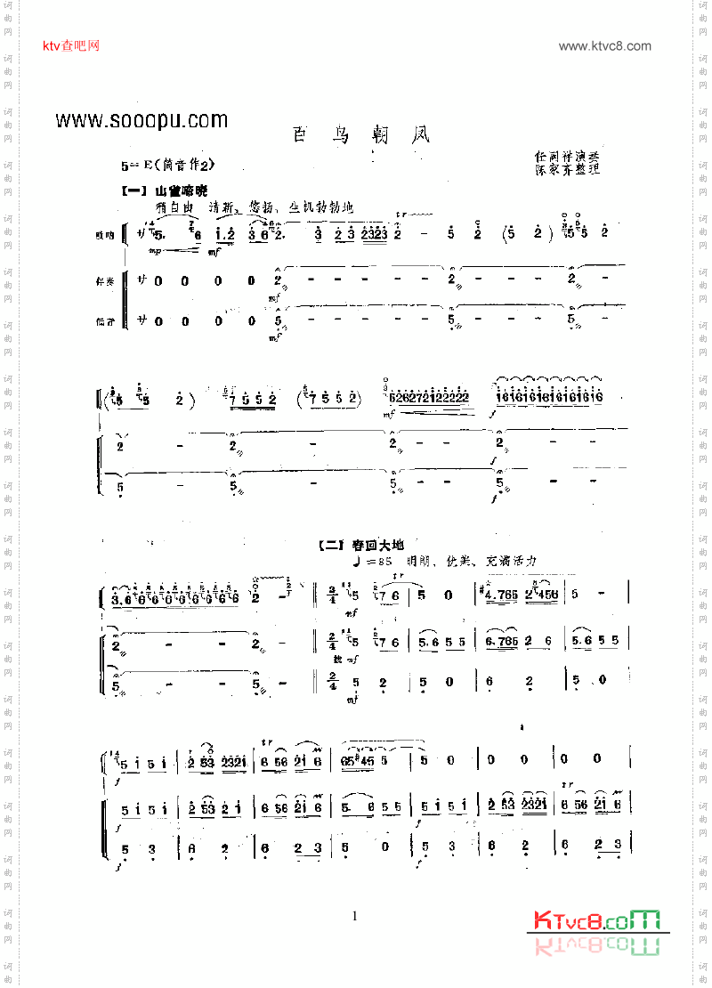 百鳥朝鳳民樂類嗩吶